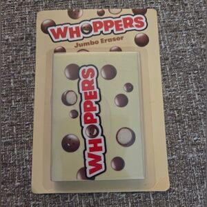 WHOPPERS Hershey's Malted Milk candy Jumbo Eraser Retro School Supplies Novelty